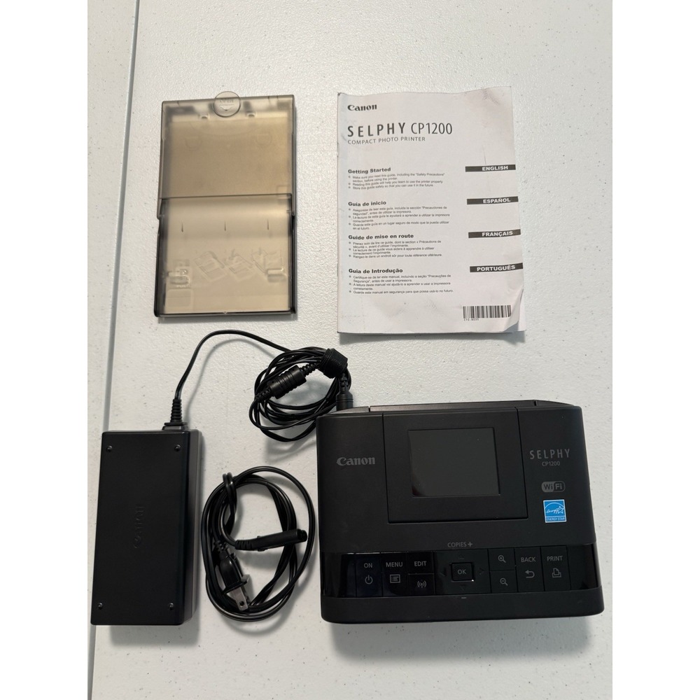 Canon SELPHY CP1200 Wireless Photo Printer Ink & Paper - FOR PARTS ONLY‎
